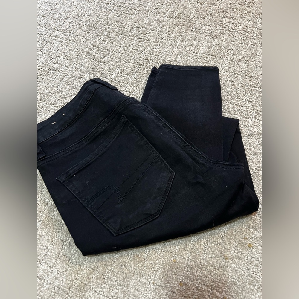 American Eagle Outfitters Black Super Stretch Jeggings
